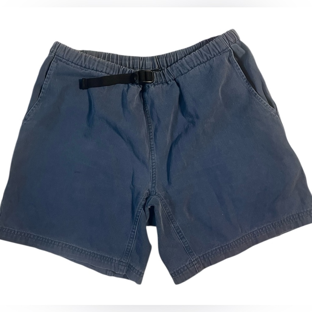 Kavu Blue Athletic Shorts with Elastic Waistband Vintage Style